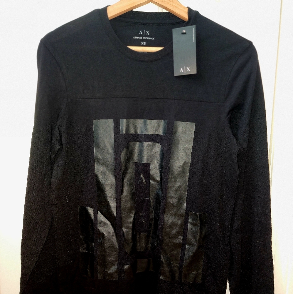 NWT AX Long Sleeve Graphic Tee
